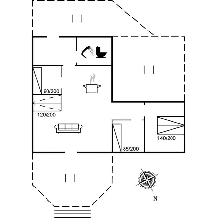 Vakantiehuis Astrath - 10m From The Sea By Interhome Nyborg